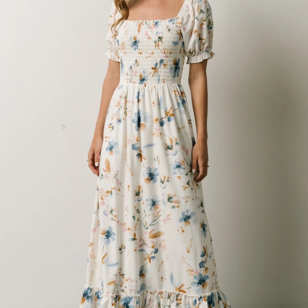 Baltic Born Capri Smocked Maxi Dress